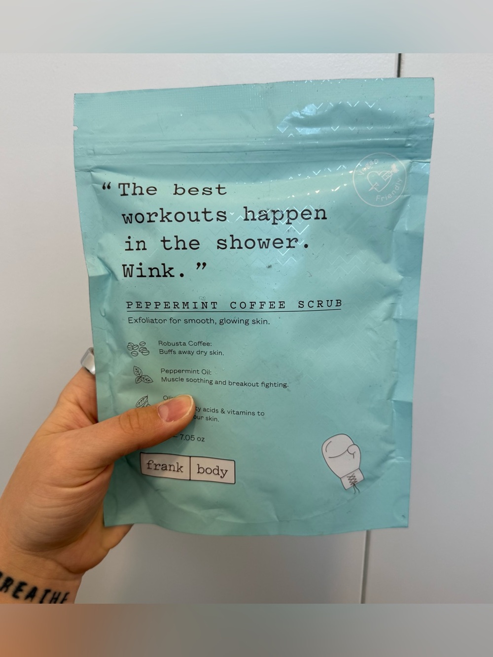 New body scrub